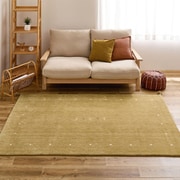 ギャッベ ラグ 約200×200cm LORRI BUFF L19