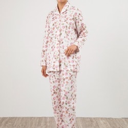 レディースパジャマSキルトニット S ピンク 1721075065102