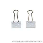 【限定】 MIFFY ミッフィー クリップ グレー 2柄各3個入 EB466GY