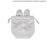 EB480GY [【限定】 MIFFY ミッフィー 巾着袋 グレー]