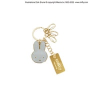 EB484GY [【限定】 MIFFY ミッフィー キーリング グレー]