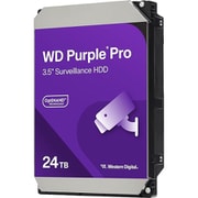 WesternDigital WD Purple Pro セキュリティシステム向け SATA3 6Gbps(SATA6G) 3.5型 ハードディスク 24TB WD241PURP