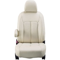 シートカバー 全席セット ノア（福祉車両）/ ノアハイブリッド（福祉車両）/ ヴォクシ―（福祉車両）/ ヴォクシ―ハイブリッド（福祉車両）センターレザー アイボリー 23ETC1588V