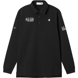 ゴルフウェア メンズ 長袖シャツ（ニット）BK00 Mサイズ LG5FLS00M