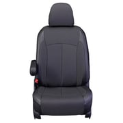 シートカバー 全席セット トライトン クロス ブラック×ホワイト 12WMB7550KW