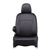シートカバー 全席セット トライトン ライン ブラック×レッドステッチ 43EMB7550KA