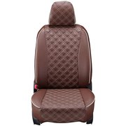 シートカバー 全席セット フォレスター キルト ブラウン×アイボリーステッチ 15EFB8154N