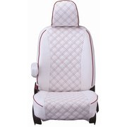 シートカバー 全席セット フォレスター キルト ホワイト×レッドステッチ 15EFB8154W