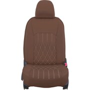 シートカバー 全席セット クラウンエステート ストリームステッチ ブラウン×アイボリーステッチ 25ETB0184NV