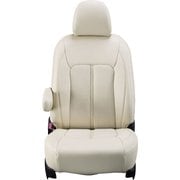 シートカバー 全席セット タント/タントカスタム センターレザー アイボリー 23EDA6518V