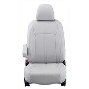 シートカバー 全席セット タントウェルカムシートリフト/タントウェルカムシートリフトカスタム/シフォン（福祉車両）リアルレザー ライトグレー 21EDA6525L