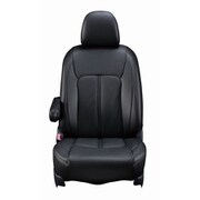 シートカバー 全席セット タントウェルカムシートリフト/タントウェルカムシートリフトカスタム/シフォン（福祉車両）センターレザー ブラック 23EDA6525K