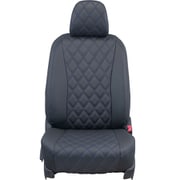 シートカバー 全席セット タントウェルカムシートリフト/タントウェルカムシートリフトカスタム/シフォン（福祉車両）オーバーステッチ ブラック×ブルーステッチ 24EDA6525KE