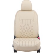 シートカバー 全席セット アテンザワゴン ストリームステッチ アイボリー×ブラウンステッチ 25EZB7000VN