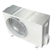 室外機シート エアコン 室外機用 遮熱シート 粘着タイプ 28×40cm 3枚入り アルミ U-Q1057