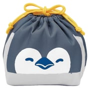 弁当袋 ぎゅっとランチきんちゃく 保冷 ペンギン KT-KAO-GYU-01