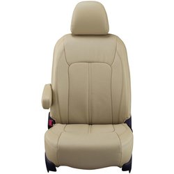 シートカバー 全席セット レガシィツーリングワゴン/レガシィアウトバック リアルレザー タンベージュ 21EFB8102T