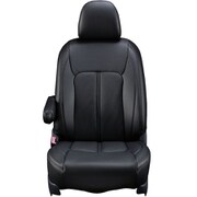 シートカバー 全席セット アルファード（福祉車両）/ アルファードハイブリッド（福祉車両）センターレザー ブラック 23ETC1662K