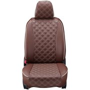 シートカバー 全席セット オデッセイ/オデッセイハイブリッド キルト ブラウン×アイボリーステッチ 15EHC2519N