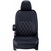 シートカバー 全席セット オデッセイ/オデッセイハイブリッド ダイヤ ブラック×ホワイトステッチ 16EHC2519K