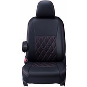 シートカバー 全席セット アテンザセダン ダイヤ ブラック×レッドステッチ 16EZB7001D