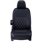 シートカバー 全席セット ポルテ/スペイド ダイヤ ブラック×ホワイトステッチ 16ETB1044K