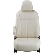 シートカバー 全席セット ミライース/ピクシスエポック/プレオ＋ リアルレザー アイボリー 21EDA6508V