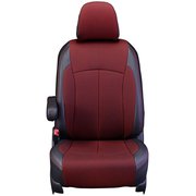シートカバー 全席セット ランドクルーザー クロス ブラック×レッド 12WTC0258KA