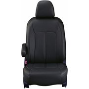 シートカバー 全席セット ミラココア リアルレザー ブラック 21EDA6503K