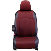 シートカバー 全席セット ムーヴコンテ/ムーヴコンテカスタム/ピクシススペース/ピクシススペースカスタム クロス ブラック×レッド 12WDA0693KA
