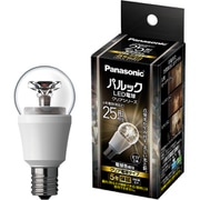 パルック LED電球 クリアシリーズ 25形相当 3.4W （電球色相当） E17口金 LDA3LE17C2