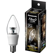 パルック LED電球 クリアシリーズ（シャンデリア電球タイプ） 25形相当 3.4W （電球色相当） E17口金 LDC3LE17C2