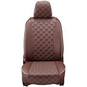 15EHC0408N [シートカバー 全席セット ステップワゴン キルト ブラウン×アイボリーステッチ]