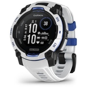 Instinct 3 Dual Power （インスティンクト スリー デュアル パワー）45mm Whitestone （ホワイトストーン）シリコンバンド Suica対応 次世代タフネスGPSスマートウォッチ 010-02934-33