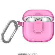 AirPods 4用 GLASE PRO LOCK CASE キャンディーピンク UNIQ-AIRPODS(2024)-GLSPCPNK