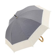 長傘 晴雨兼用 centelleo（センテリオ）バイカラー パラソル レース 手開き式 50cm C