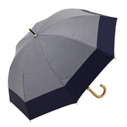 長傘 晴雨兼用 centelleo（センテリオ）ダンガリー バイカラー パラソル 手開き式 50cm C