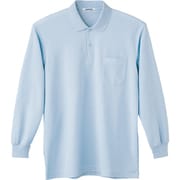 長袖シャツ サックス M 18-016-M