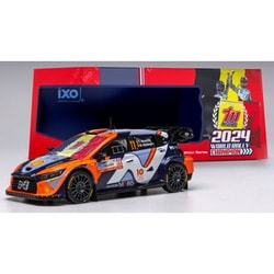 RAM967 1/43 ヒョンデ i20 N ラリー1 2024年 ラリージャパン #11 ティエリー・ヌービル/マーティン・ヴィーデガ ワールド チャンピオン エディション [ダイキャストミニカー]