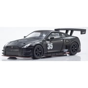 K07131LBK 1/64 MOTN ニスモ R35 GT-R GT3 テストカー マットブラック LED搭載 [ダイキャストミニカー]