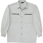 Jichodo シャツ シルバー L 30204-036-L