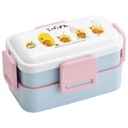 2段ふわっと弁当箱 600ml こげぱん PFLW4