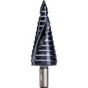2枚刃スパイラルステップドリル 「アルティメットカット」 フローステップチップ 8-30mm ルナテックコーティング 101652P