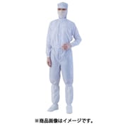 AS 白LL 異物混入対策ツナギ服腰裏付 1-2680-13