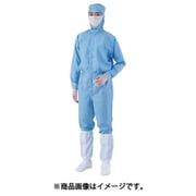AS 青4L 異物混入対策ツナギ服・腰裏付 1-2681-11
