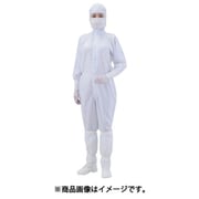 AS 無塵衣 AS197C フード付 白 S 1-7864-01