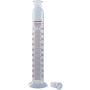 AS 有栓メスシリンダー200ml ASONE 1-8563-07