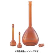 AS メスフラスコ 茶 10ml（ASONE） 1-8564-22