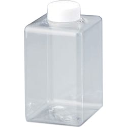 AS PET容器 正方型 400ml 2-3407-01