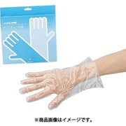 AS ポリエチレン手袋エコノミーM（100枚入） 2-4972-02